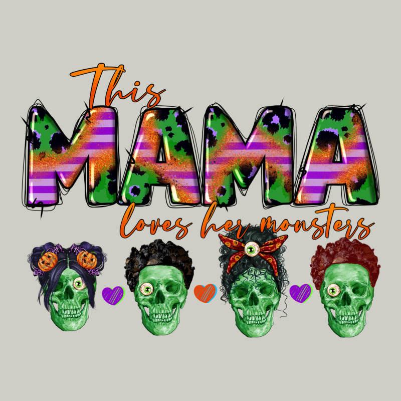 Personalized This Mama Loves Her Monsters Heavyweight Hoodie by CowGirlArtShop | Teevron