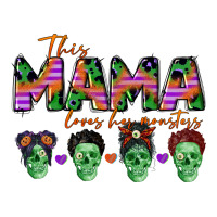 personalized this mama loves her monsters | Teevron
