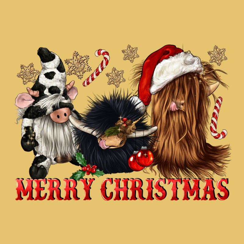 Merry Christmas Heifer Cow Gnomies Premium Sweatshirt by CowGirlArtShop | Teevron