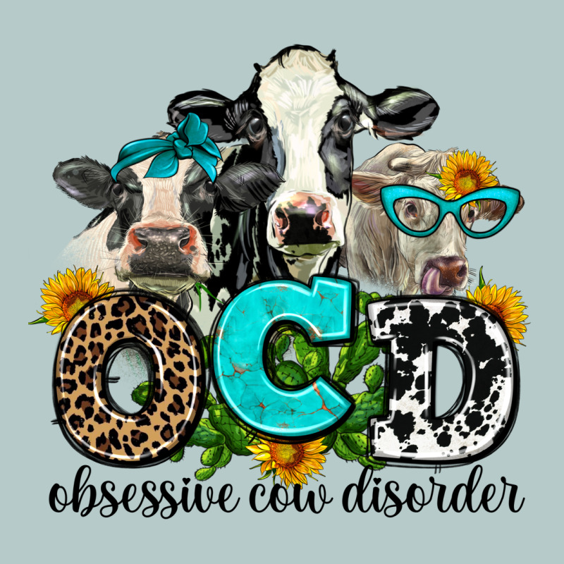 Ocd Obsessive Cow Disorder Heavy Core Tee by AdoDesignShop | Teevron