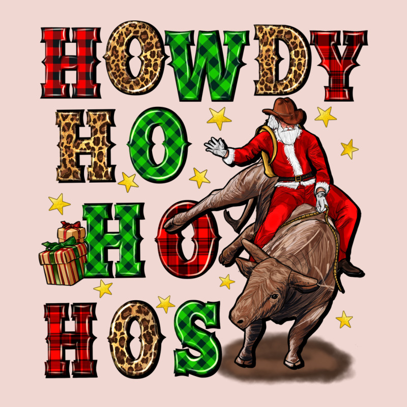 Howdy Ho Ho Hos Christmas Premium Sweatshirt by CowGirlArtShop | Teevron