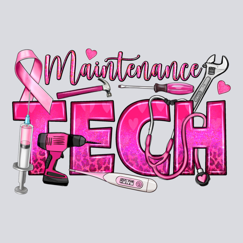 Breast Cancer Maintenance Tech Zipper Hoodie by texasbilliewilder | Teevron