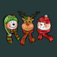 Christmas Reindeer Polar Bear Snowman Premium Sweatshirt | Teevron