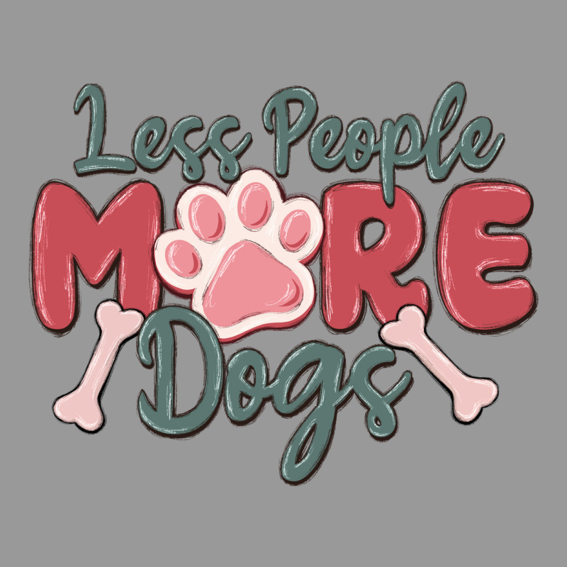 Less People More Dogs Vintage Hoodie by MaliasSmallBusiness | Teevron