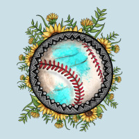 Baseball Gemstone Sunflower Ladies Tee | Teevron