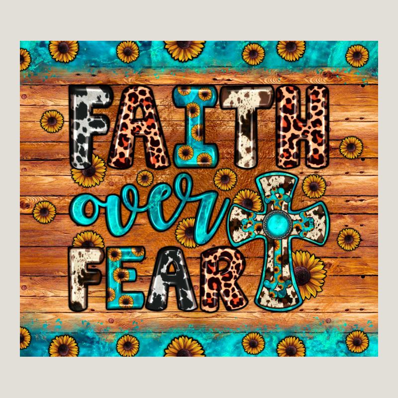 Faith Over Fear Heavy Core Tee by JahusDesignShop | Teevron