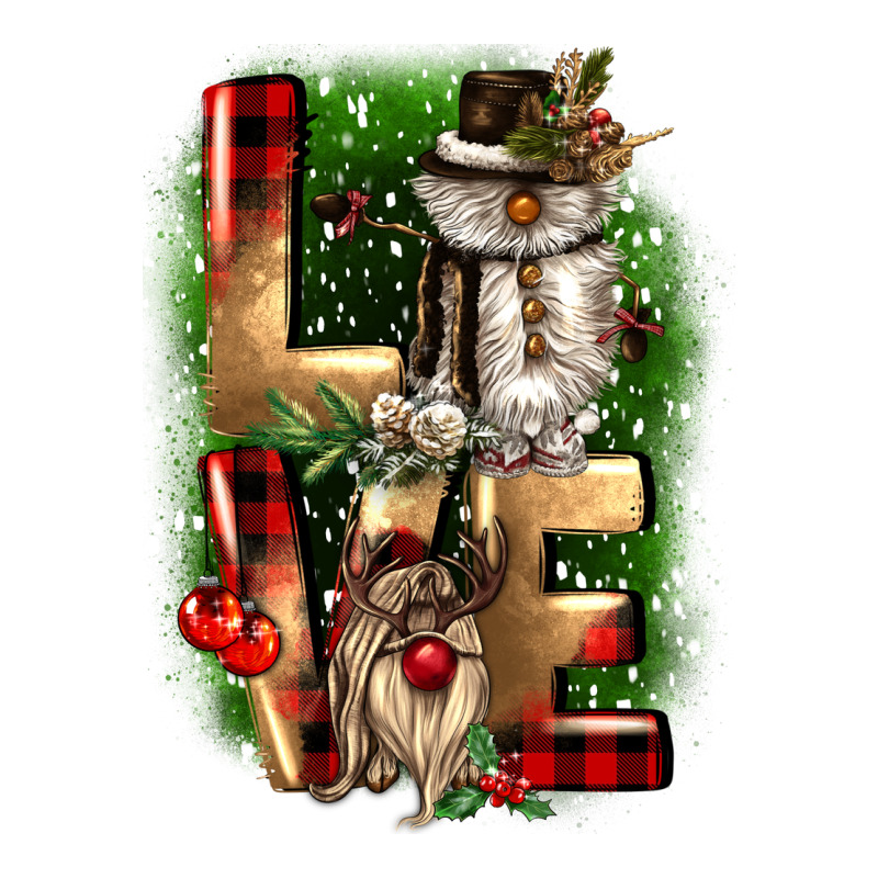 Love Snowman Gnome Premium Sweatshirt by CowGirlArtShop | Teevron