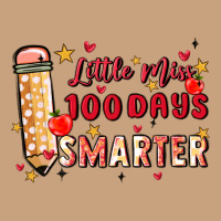 Little Miss 100 Days Smarter Vintage Tee | Teevron