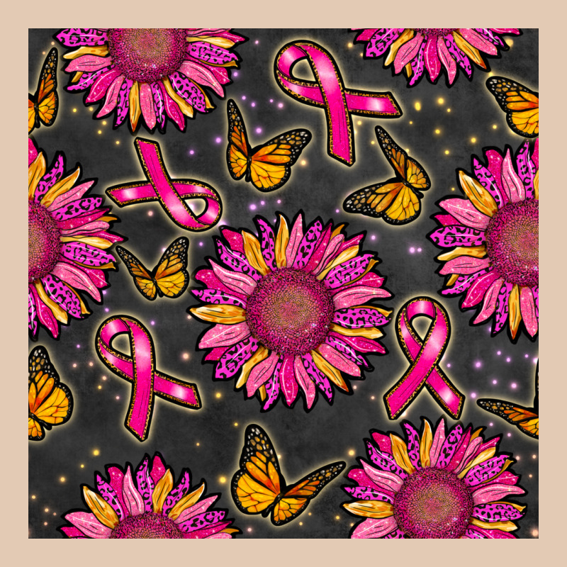 Breast Cancer Sunflower Seamless Pattern Urban Hoodie by BundleAndBundleShop | Teevron