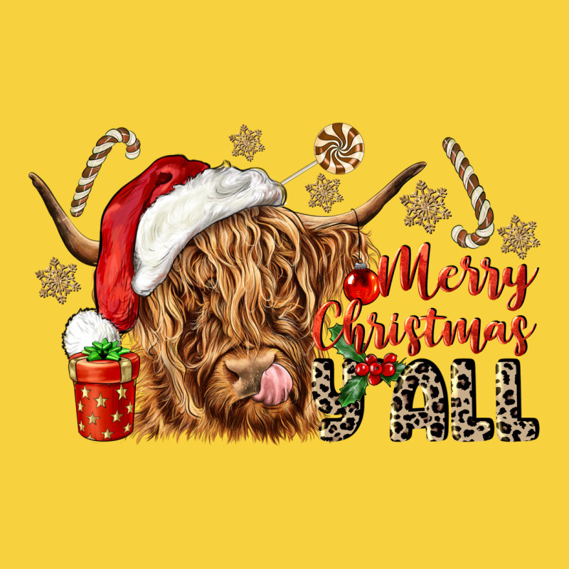 Merry Christmas Yall Premium Sweatshirt by CowGirlArtShop | Teevron