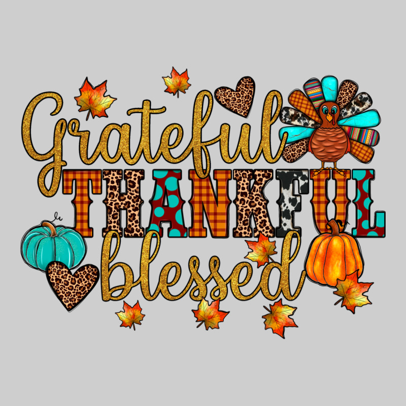 Grateful Thankful Blessed Premium Tee by JahusDesignShop | Teevron