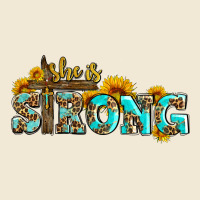 She Is Strong With Cross Premium Tee | Teevron