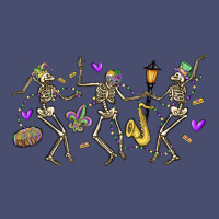 Dancing Skeletons Mardi Gras Vintage Tee | Teevron