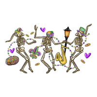 dancing skeletons mardi gras | Teevron