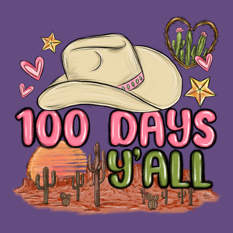 100 Days Y'all Malia Vintage Hoodie by MaliasSmallBusiness | Teevron