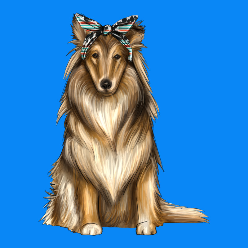 Collie With Bandanna Zipper Hoodie by texasbilliewilder | Teevron