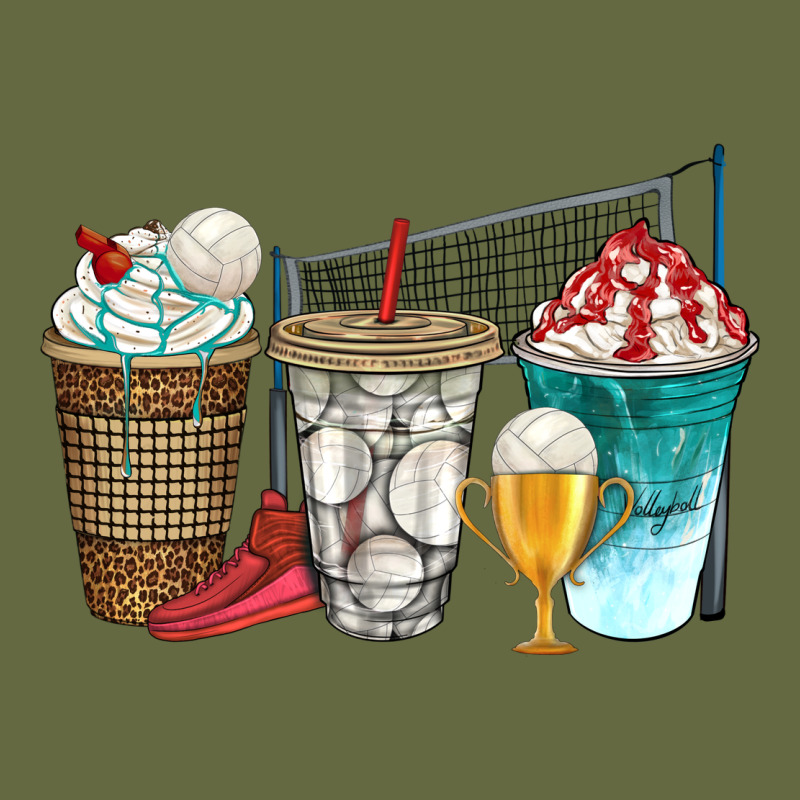 Western Volleyball Coffee Cups Bbs Long Sleeve Tee by BundleAndBundleShop | Teevron