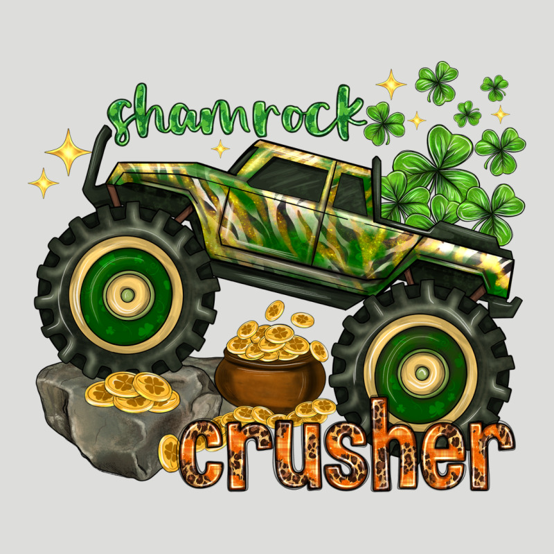 Shamrock Crusher Zipper Hoodie by NancyCooperArtShop | Teevron