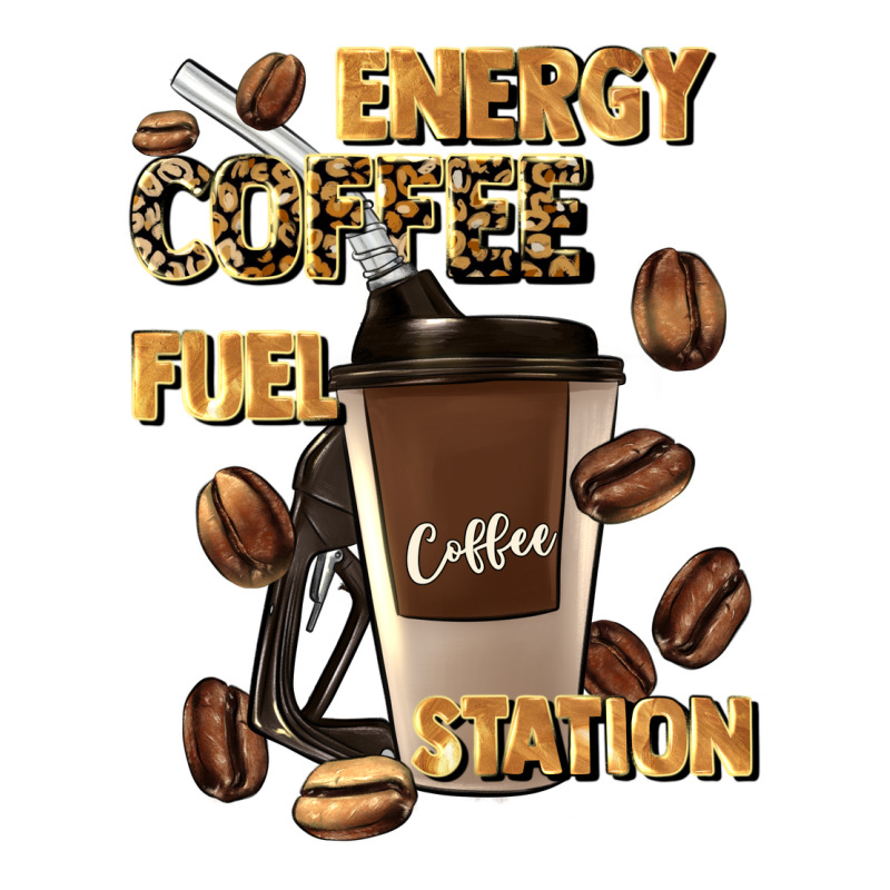 Energy Coffee Fuel Station Ladies Tee by Artiststas | Teevron