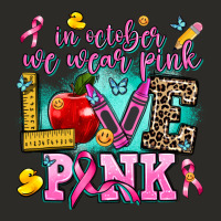 In October We Wear Pink Love Pink Heavy Core Tee | Teevron