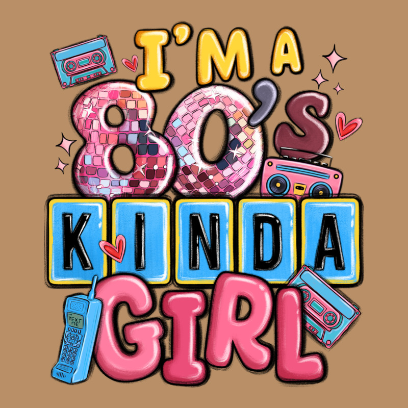 I'm A 80's Kinda Girl Vintage Hoodie by MaliasSmallBusiness | Teevron