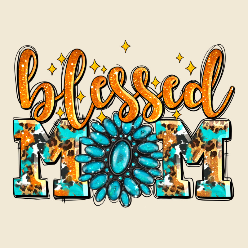 Blessed Mom With Gemstone Premium Tee by AdoDesignShop | Teevron