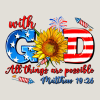 With God All Things Are Possible Usa Heavy Core Tee | Teevron