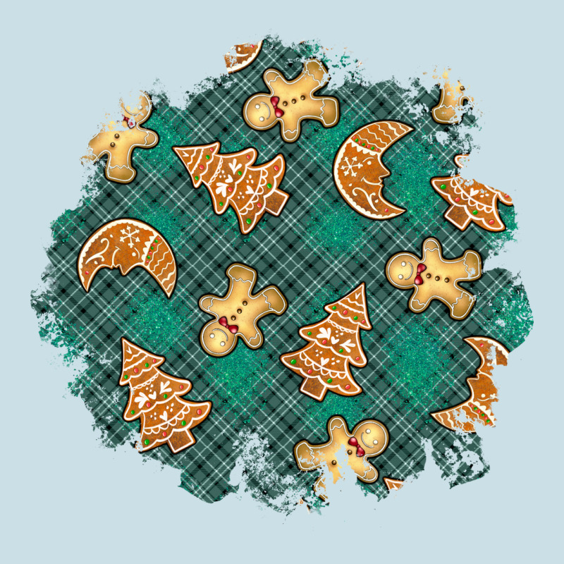 Christmas Gingerbread Cookies Patch Ladies Tee by BundleAndBundleShop | Teevron
