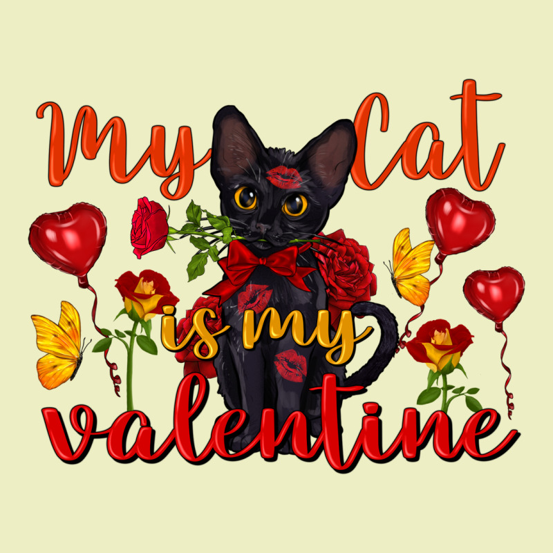 My Cat Is My Valentine Valentine's Day Urban Hoodie by FaDigitalArtStudio | Teevron