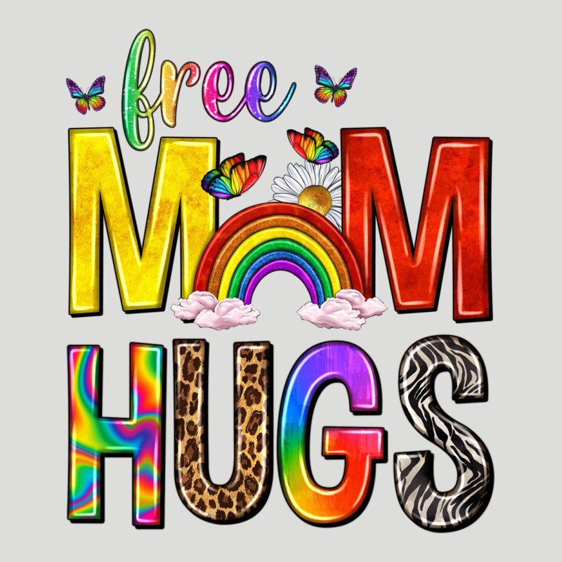 Free Mom Hugs With Butterflies Zipper Hoodie by texasbilliewilder | Teevron
