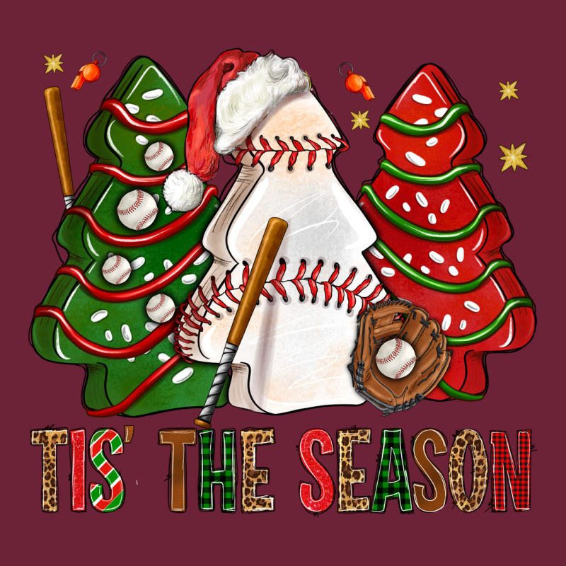 Tis' The Season Baseball Christmas Cakes Bbs Long Sleeve Tee by BundleAndBundleShop | Teevron