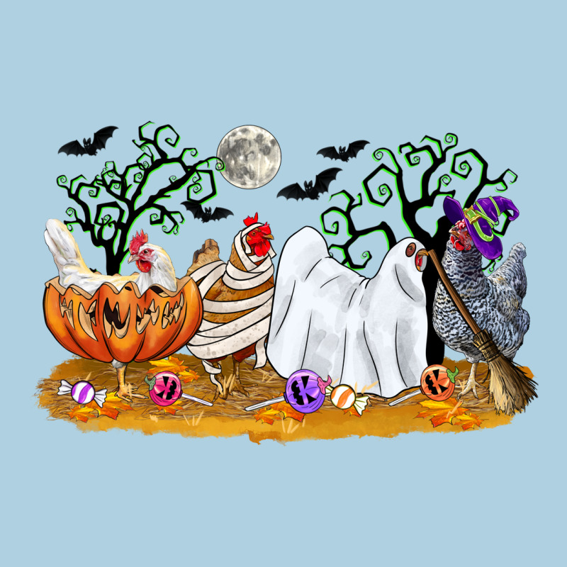 Halloween Chicken Premium Hoodie by CowGirlArtShop | Teevron