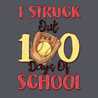 I Struck Out 100 Days Of School Vintage Hoodie | Teevron