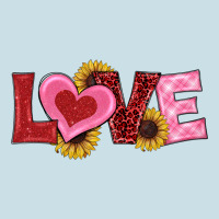 Valentines Day Love Sunflowers Ladies Tee | Teevron