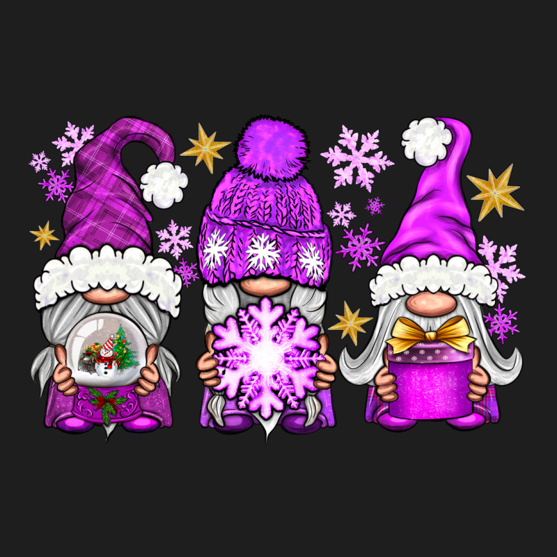 Purple Winter Gnomies Classic Tee by NancyCooperArtShop | Teevron