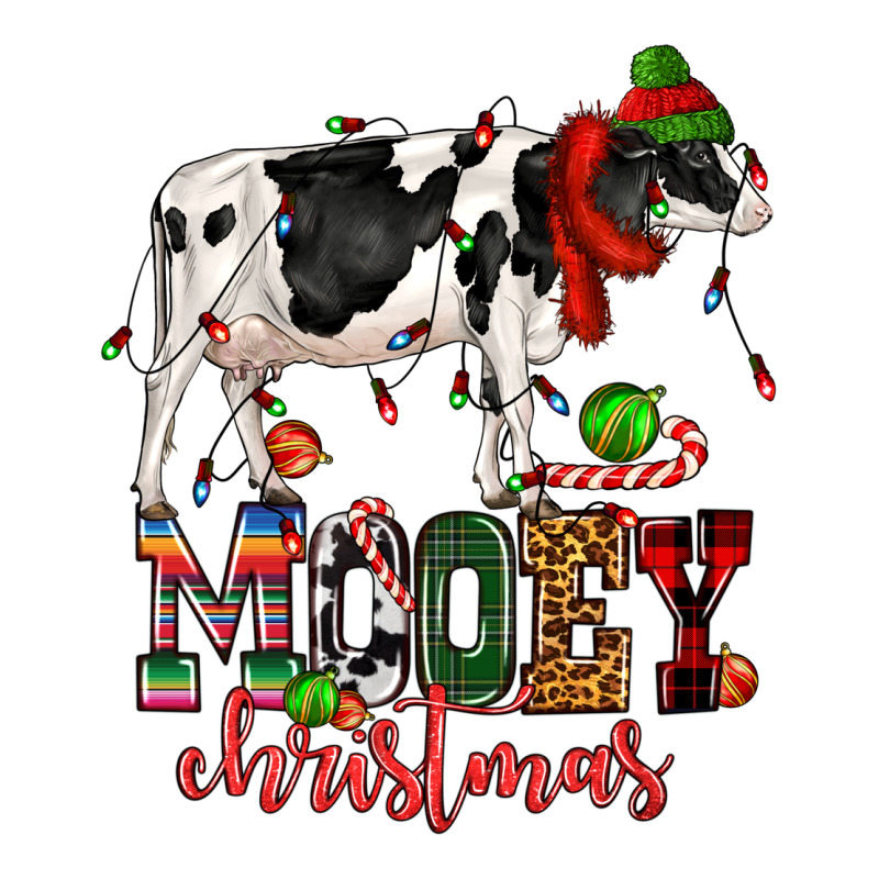 Mooey Christmas Cow Premium Sweatshirt by CowGirlArtShop | Teevron