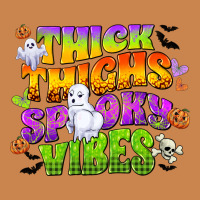 Thick Thighs And Spooky Vibes Heavyweight Hoodie | Teevron