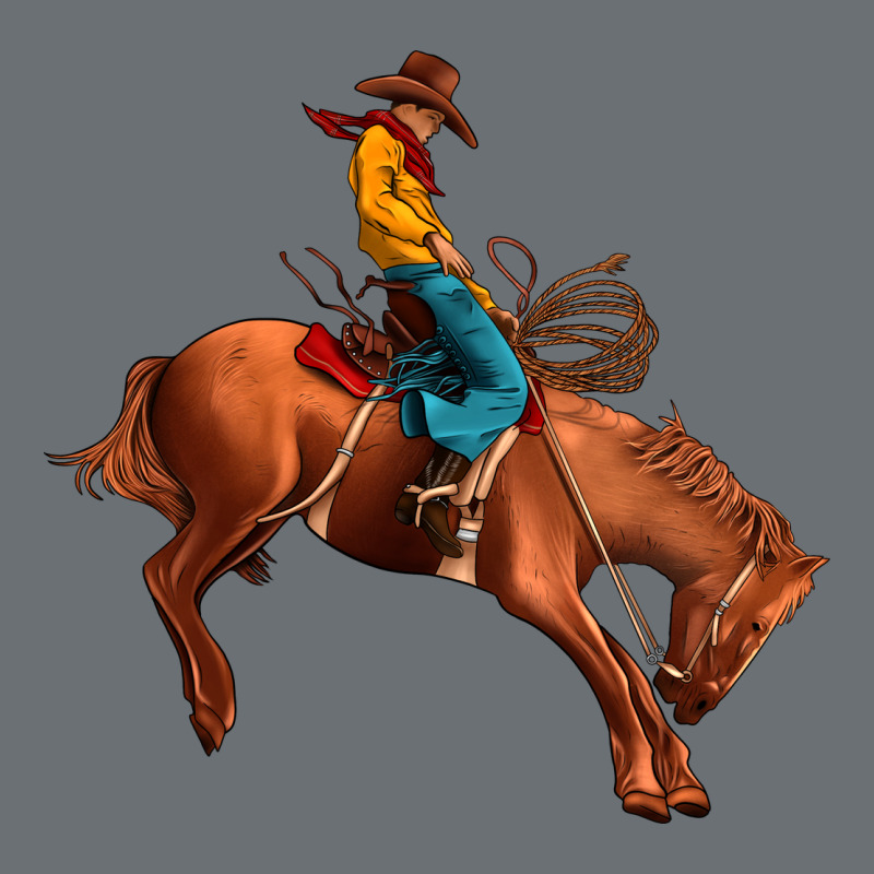 Cowboy Rodeo Premium Hoodie by JahusDesignShop | Teevron