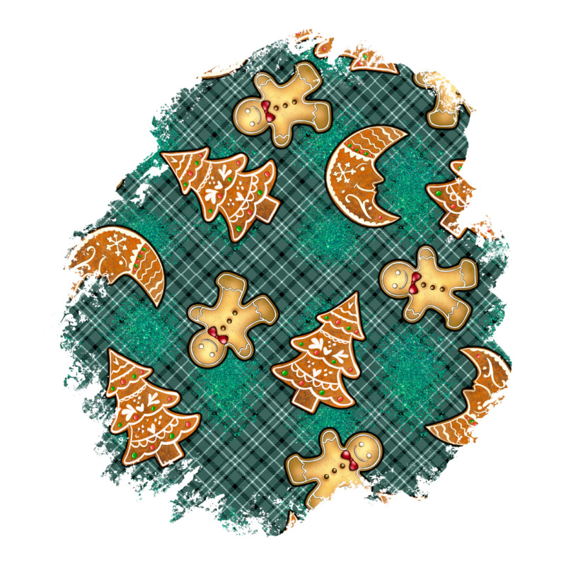 Christmas Gingerbread Cookies Patch Ladies Tee by BundleAndBundleShop | Teevron