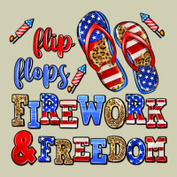 Flip Flops Fireworks And Freedom Heavy Core Tee | Teevron