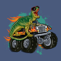 Monster Truck And T Rex Dinosaur Vintage Hoodie | Teevron