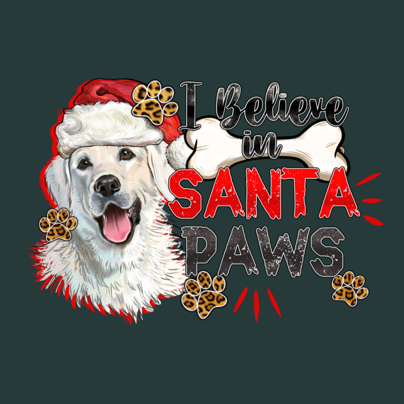 I Believe In Santa Paws Premium Sweatshirt by CowGirlArtShop | Teevron