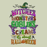 Witches Monsters Goblins And Screams Its Almost Halloween Heavyweight Hoodie | Teevron