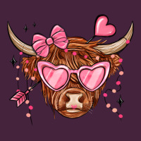 Valentines Day Long Haired Cow Classic Tee | Teevron