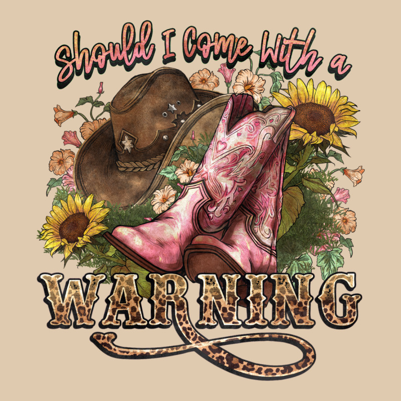 Shouldve Come With A Warning Boots  Cowboy Classic Tee by NancyCooperArtShop | Teevron