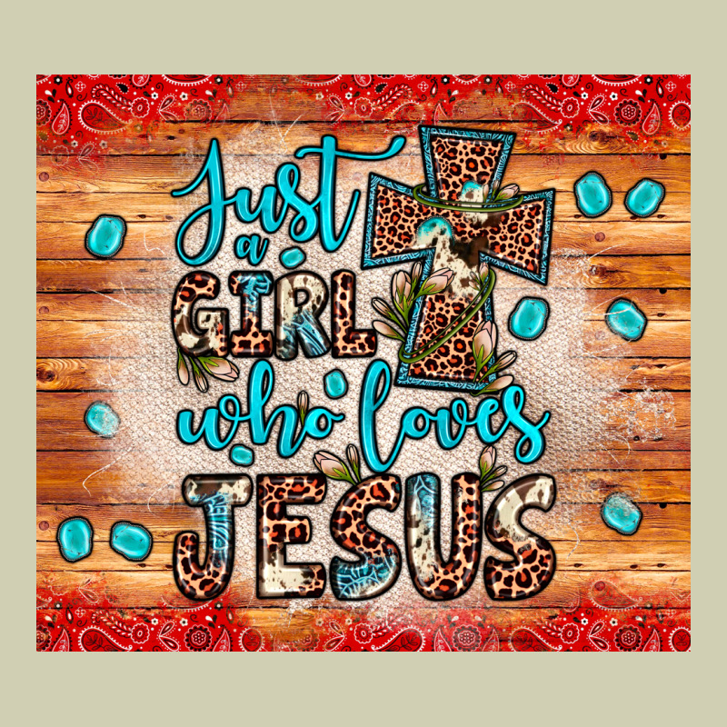 Just A Girl Who Loves Jesus Heavy Core Tee by JahusDesignShop | Teevron