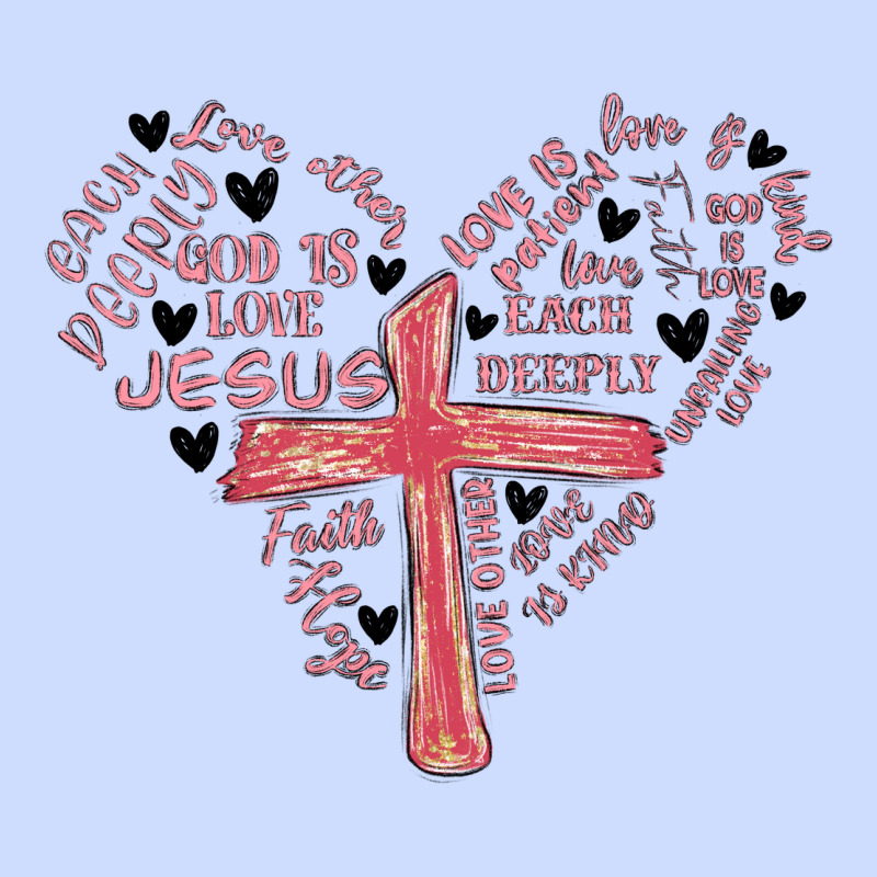 Retro Christian Valentine Urban Heavy Tee by MaliasSmallBusiness | Teevron