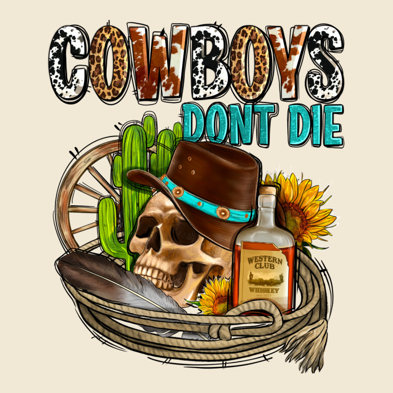 Cowboys Don't Die Premium Tee by AdoDesignShop | Teevron