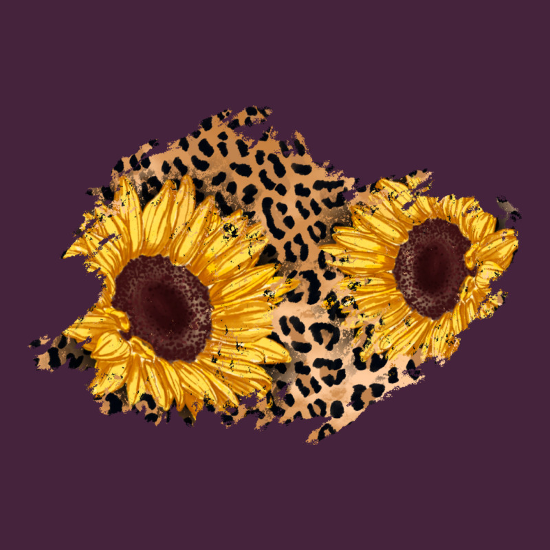 Sunflower Leopard Patch Premium Tee by AdoDesignShop | Teevron