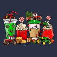 Christmas Tractor Coffee Cup Heavyweight Sweatshirt | Teevron